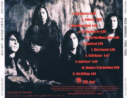 Tora Tora - Wild America (1992) [Japan Press] Lossless