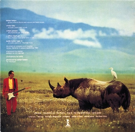 Adrian Belew - Lone Rhino (1982) [Japan Press 2001] Lossless