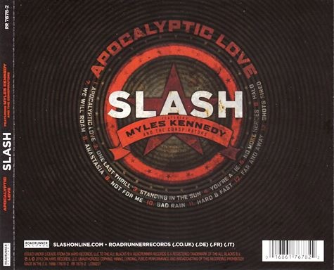 Slash - Apocalyptic Love (2012) [Regular 13 Tracks Edit.] Lossless