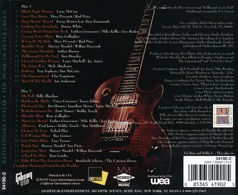 VA - Rattlesnake Guitar: The Music Of Peter Green (1997) [2CD] Lossless