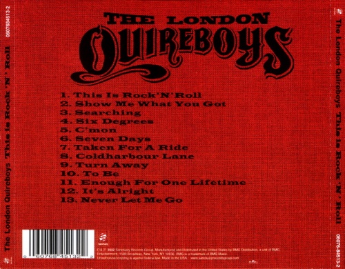 The London Quireboys - This Is Rock 'N' Roll (2002)