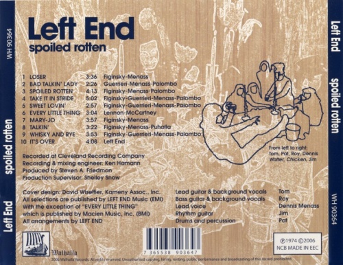 Left End - Spoiled Rotten (1974) (2006) Lossless