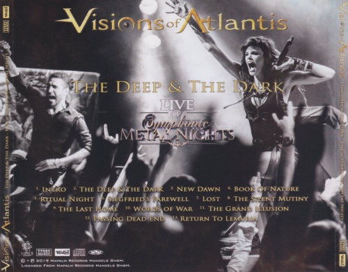 Visions Of Atlantis - The Deep & The Dark Live @ Symphonic Metal Nights [Japanese Edition] (2019) (Lossless)