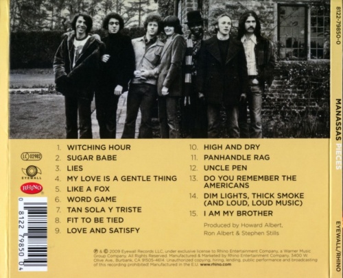 Manassas - Pieces (1972-73) (DigiPack, 2009) lossless
