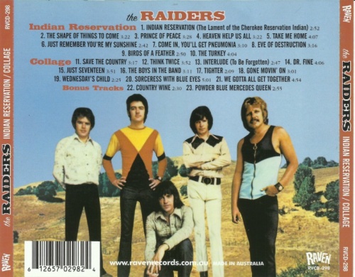 The Raiders - Indian Reservation / Collage (1970-71) (2009) Lossless