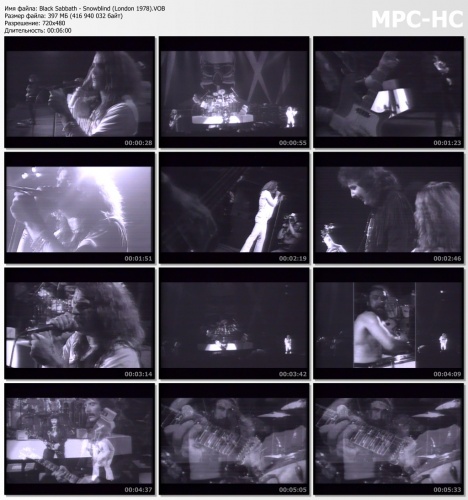 Black Sabbath - Snowblind (London) (1972)