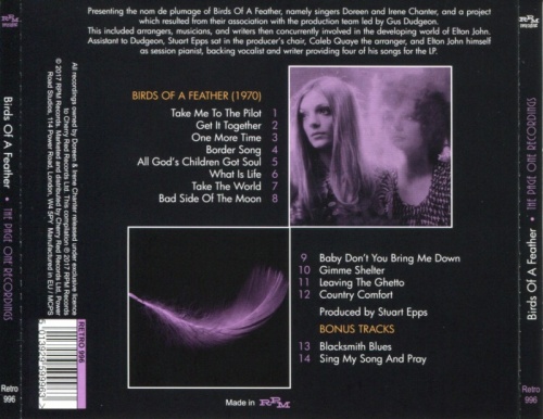 Birds Of A Feather - The Page One Recordings (1970) (Remastered, 2017) lossless
