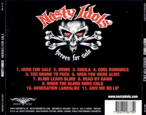 Nasty Idols - Heroes For Sale (2002)