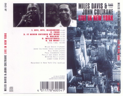 Miles Davis & John Coltrane - Live In New York (1957-63) (1994) Lossless