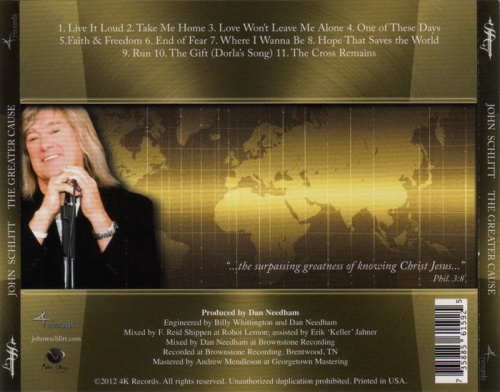 John Schlitt - The Greater Cause (2012)