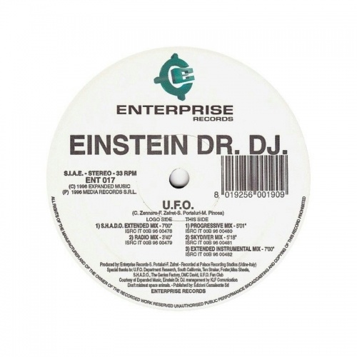 Einstein Doctor DJ - UFO (Vinyl, 12'') 1996