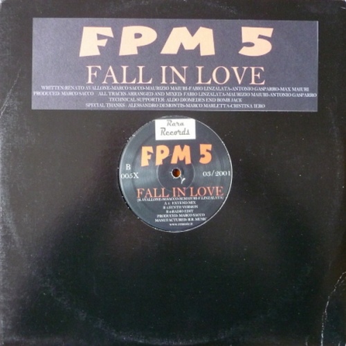 FPM 5 - Fall In Love (Vinyl, 12'') 2001