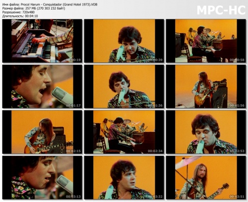 Procol Harum - Conquistador (Grand Hotel Video) (1967)