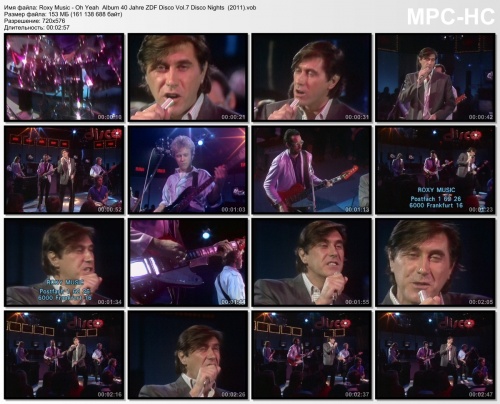 Roxy Music - Oh Yeah  (1980)