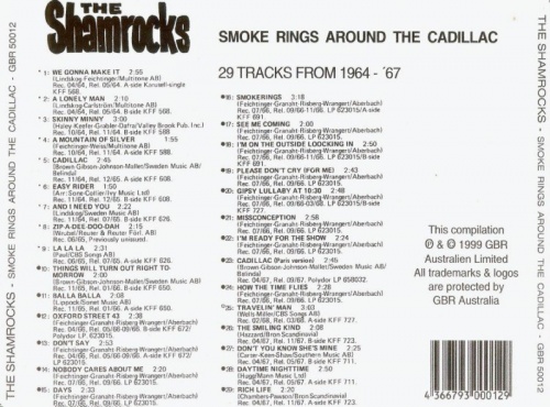 The Shamrocks - Smoke Rings Around The Cadillac (1964-68) [1999] Lossless