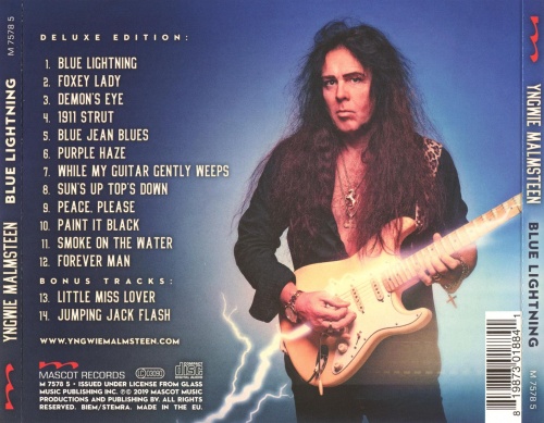 Yngwie Malmsteen - Blue Lightning [Deluxe Edition] (2019) (Lossless)