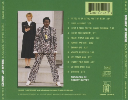 Screamin' Jay Hawkins - Black Music For White People (1991) Lossless