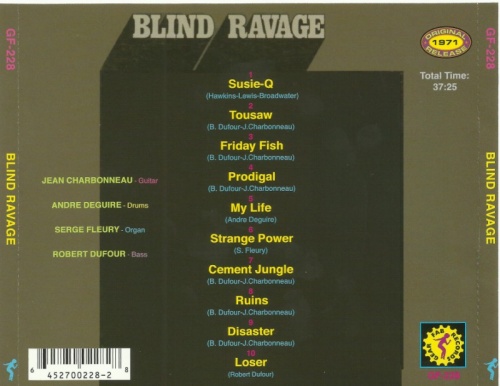 Blind Ravage - Blind Ravage  (1971) (2007) Lossless