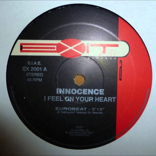 Innocence - I Feel On Your Heart (Vinyl, 12'') 1994