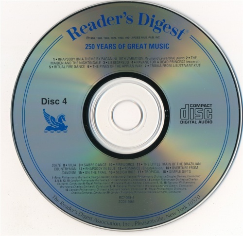 VA - 250 Years Of Great Music From Bach To Bernstein (1992) (Lossless + mp3)