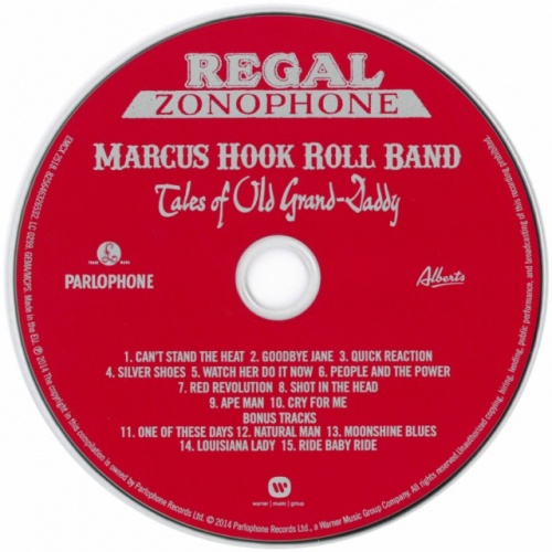 Marcus Hook Roll Band - Tales of Old Grand-Daddy (1973) (Remastered, Expanded, 2014) Lossless