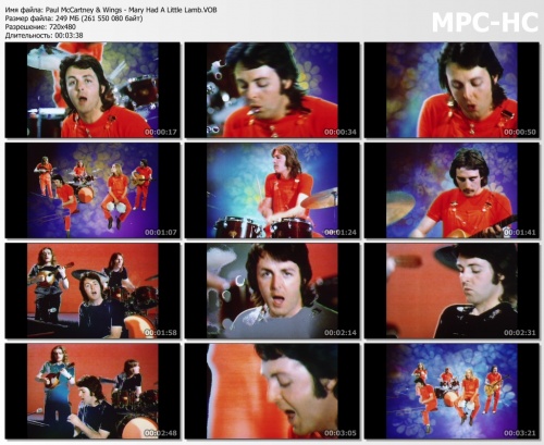 Paul McCartney & Wings - Mary Had A Little Lamb (1972)