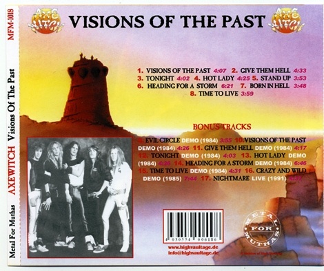 Axe Witch - Visions Of The Past (1984) [Reissue 2005] Lossless