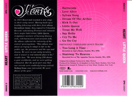 Heart - Little Queen (1977)Lossless