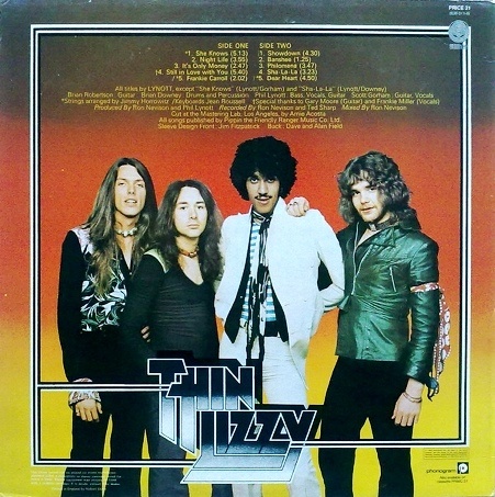Thin Lizzy - Nightlife (1974) [Vinyl Rip 32/192]  Lossless