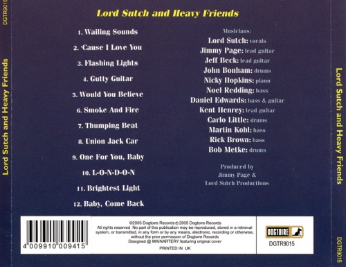 Lord Sutch And Heavy Friends - Lord Sutch And Heavy Friends  (1970) 