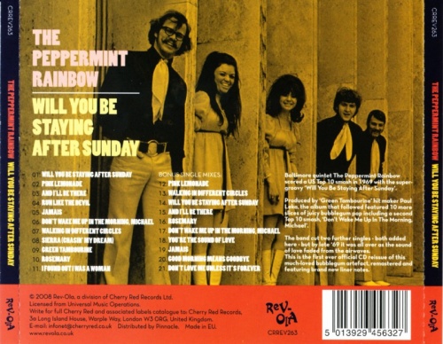 The Peppermint Rainbow - Will You Be Staying After Sunday (1969) (2008)Lossless