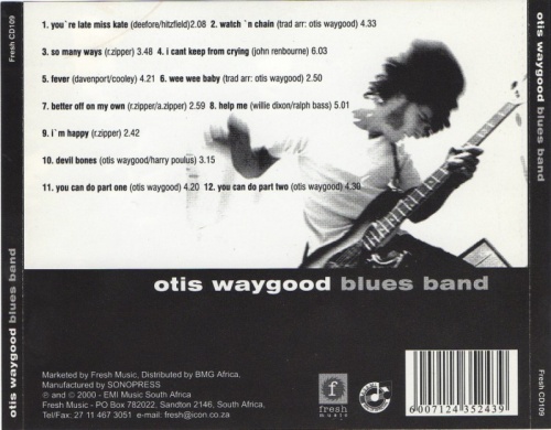 Otis Waygood Blues Band - Otis Waygood Blues Band (1970) (2000) lossless