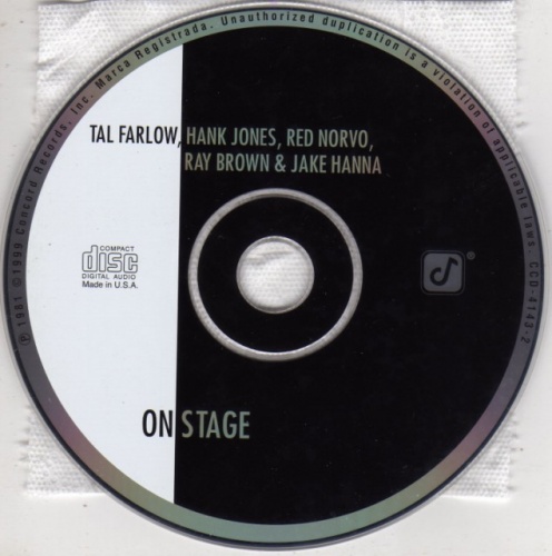 Tal Farlow, Hank Jones, Red Norvo, Ray Brown, Jake Hanna - On Stage (1976) (1999) lossless