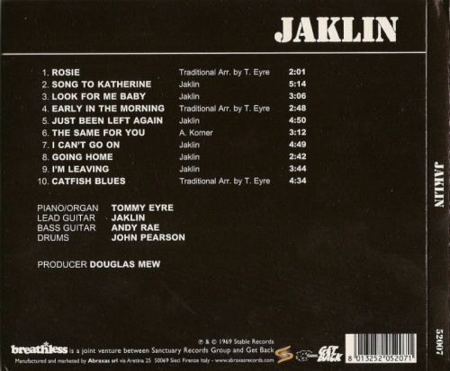 Jaklin - Jaklin (1969) [2005] Lossless