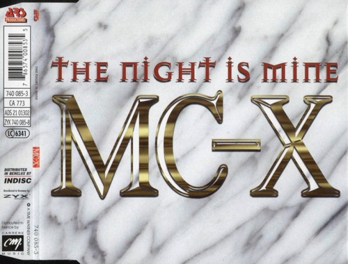 MC-X - The Night Is Mine (CD, Maxi-Single) 1995