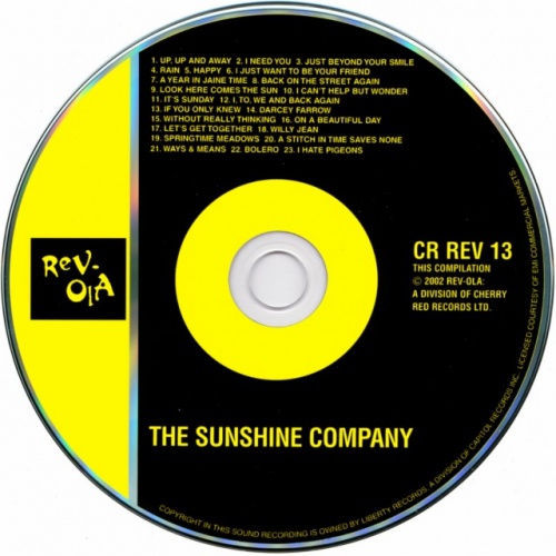 The Sunshine Company - The Sunshine Company (1967-68) (2002)