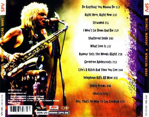 Michael Monroe - Whatcha Want (2003)