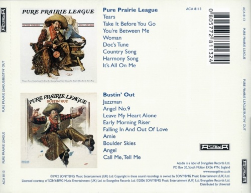 Pure Prairie League - Pure Prairie League/Bustin Out (1972) (2006) Lossless