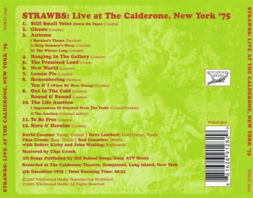 Strawbs - Live New York '75 (2007)