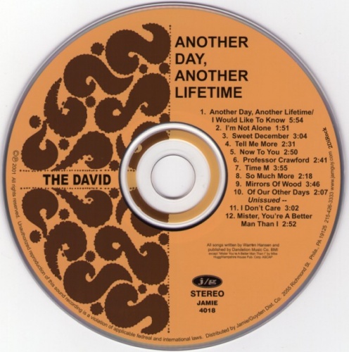 The David - Another Day, Another Lifetime (1967) (2001) Lossless