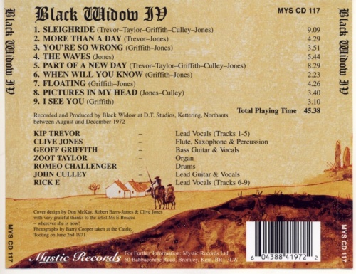 Black Widow - IV (1972) (1997) Lossless