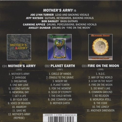 Mother's Army - Discography  (1993-1998) [3CD Box Set 2011] Lossless