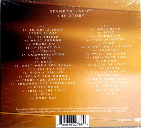 Spandau Ballet - The Story - The Very Best Of [Deluxe Edition] 2CD (2014) 