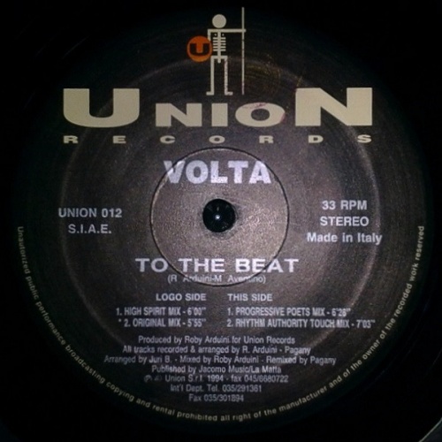 Volta - To The Beat (Vinyl, 12'') 1994