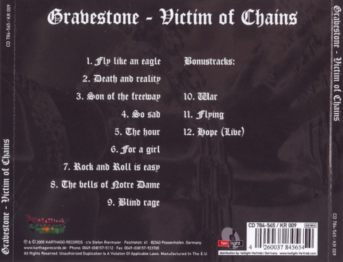 Gravestone - Victim Of Chains (1984)