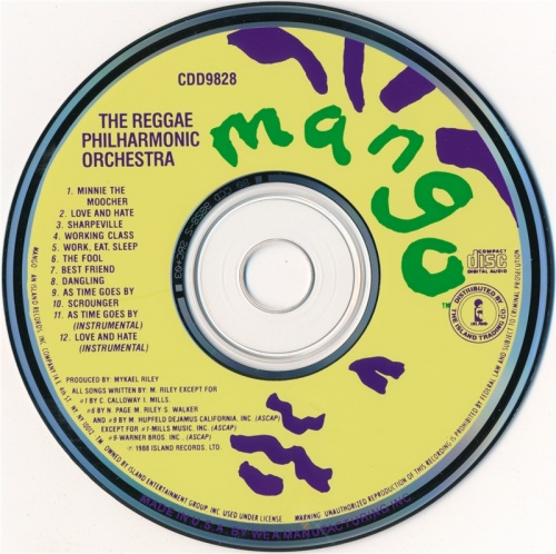 The Reggae Philharmonic Orchestra - The Reggae Philharmonic Orchestra (1988)