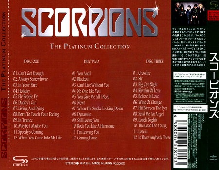 Scorpions - The Platinum Collection (2019)