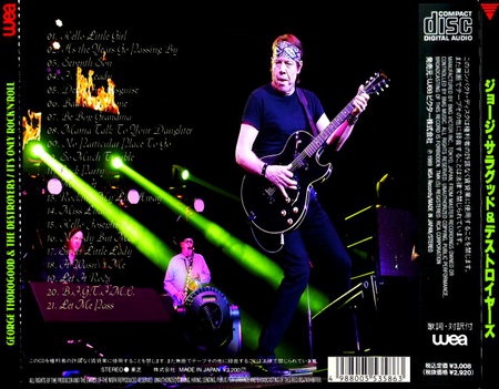 George Thorogood & The Destroyers - It's Only Rock'n'Roll (Compilation) 2019 George Thorogood & The Destroyers - It's Only Rock'n'Roll (Compilation) 2019