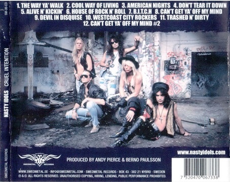 Nasty Idols - Cruel Intention (1991) [Reissue 2006] Lossless