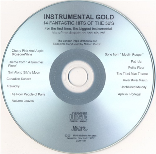 London Pops Orchestra - Instrumental Gold: 14 Fantastic Hits Of The 50's (1994) (Lossless + mp3)